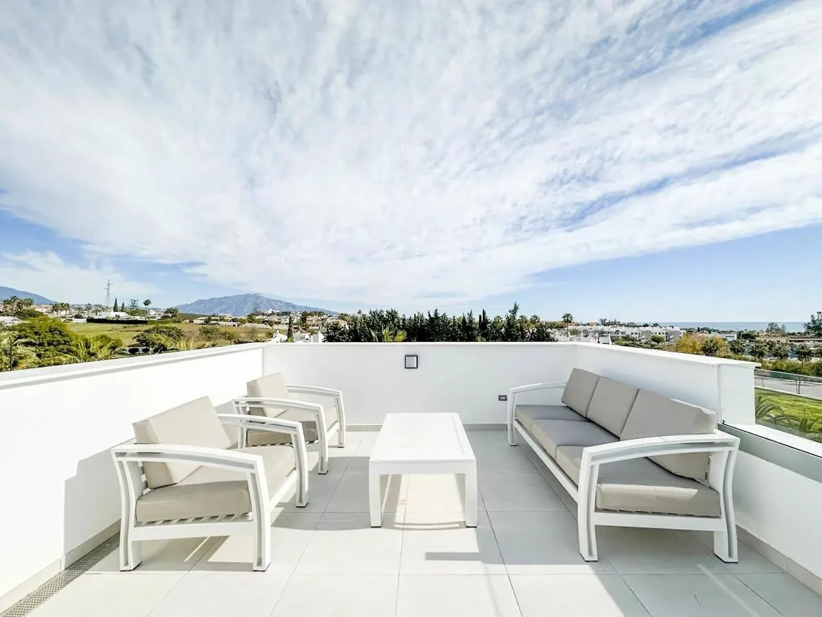 Rooftop Jacuzzi Pools Modern Wifi Townhouse Estepona