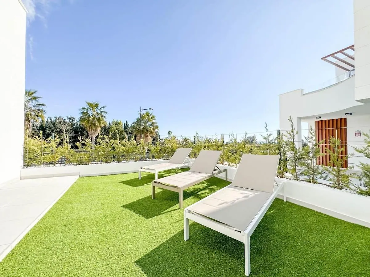 Apartment Rooftop Jacuzzi Pools Modern Wifi Townhouse Estepona