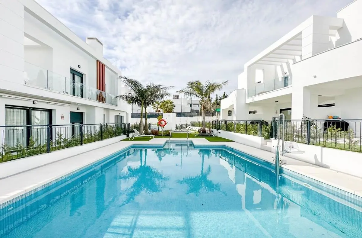 Rooftop Jacuzzi Pools Modern Wifi Townhouse Estepona