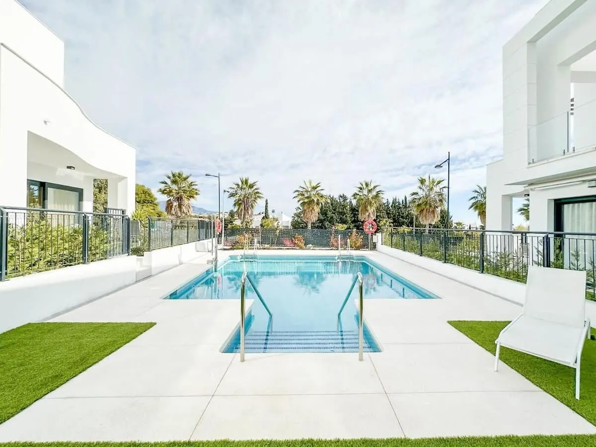 Rooftop Jacuzzi Pools Modern Wifi Townhouse Estepona Spain